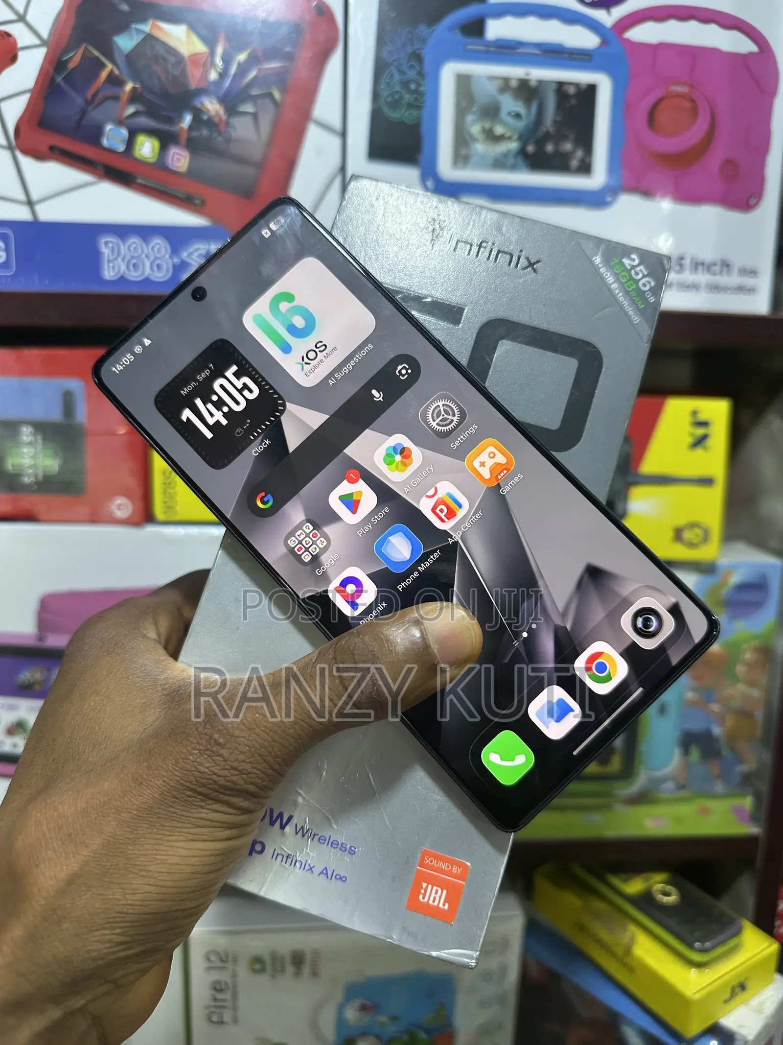 Infinix Note 50 Pro 256 GB Black