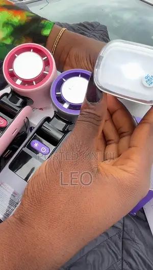 Mini Handheld Fan With LED Torchlight