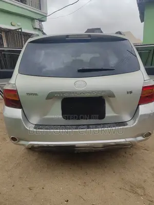 Toyota Highlander Limited 2008 Silver