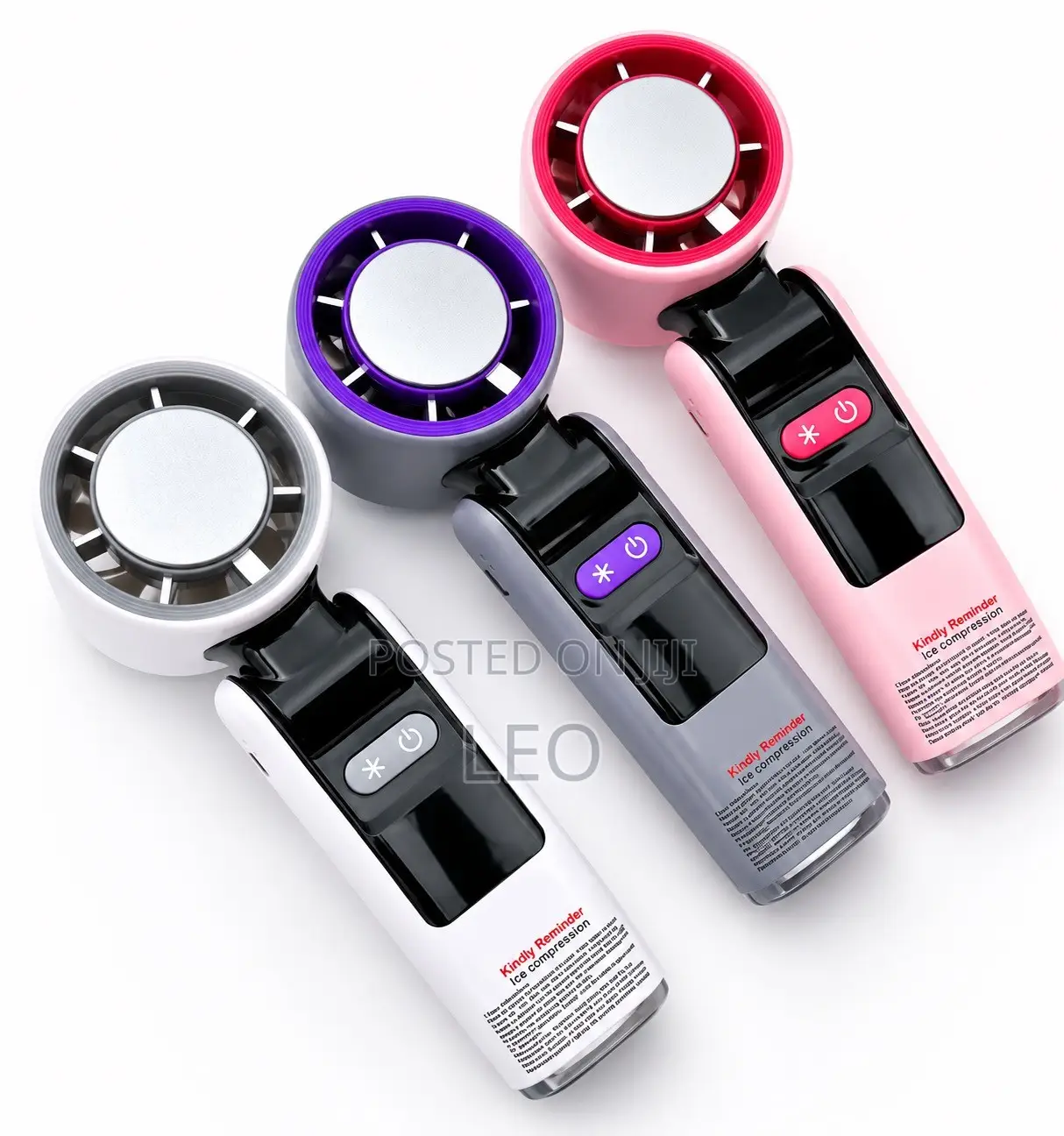 Mini Handheld Fan With LED Torchlight