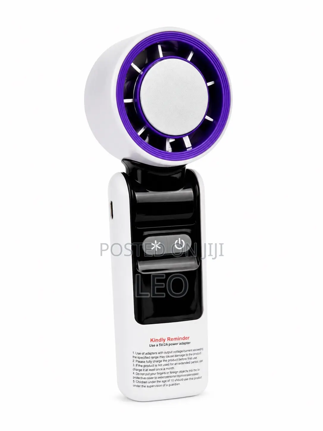 Mini Handheld Fan With LED Torchlight
