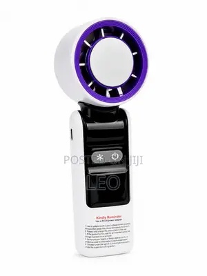 Mini Handheld Fan With LED Torchlight