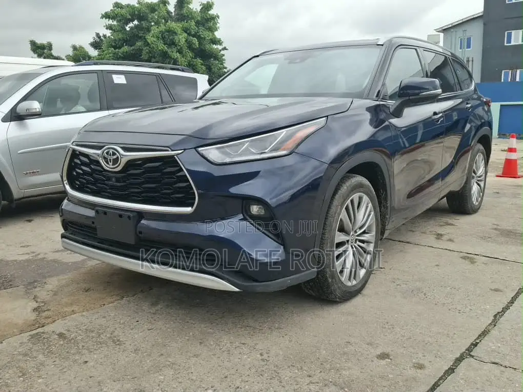 Toyota Highlander Platinum AWD 2020 Blue