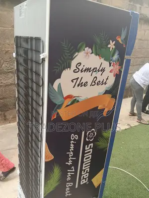 Snowsea Blue Upright Beverage Chiller