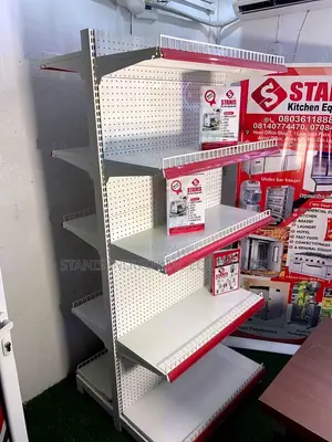 Double Sided Supermarket Shelf