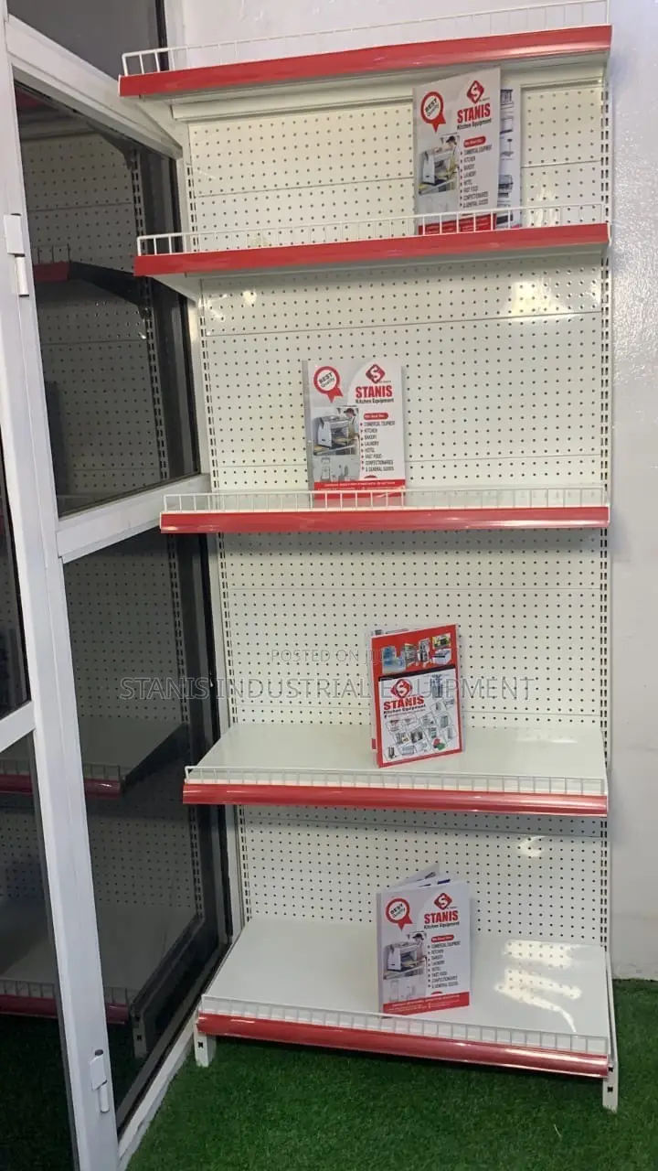 Single Supermarket Shelf