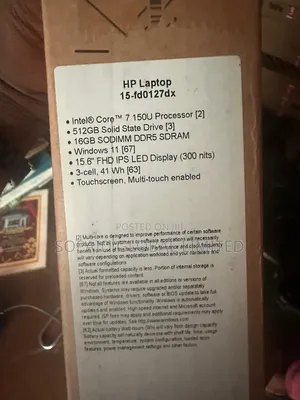 New Laptop HP 15 16GB Intel Core i7 SSD 512GB