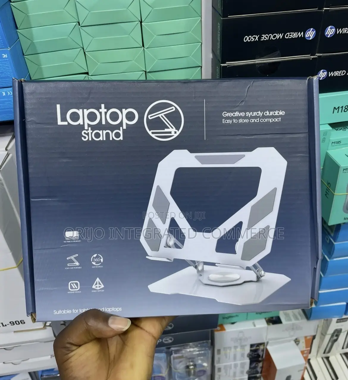360 Degrees Rotational Laptop Stand for 12-15 Inches Laptops