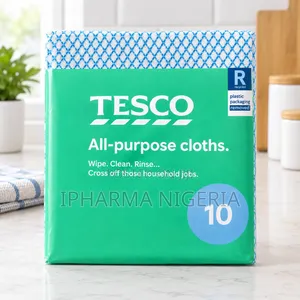 Tesco All-Purpose Cleaning Cloths - Pack of 10