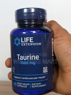 Life Extension Taurine 1000mg 90 Caps | Heart & Muscle