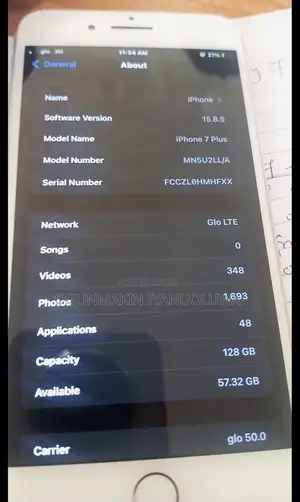 Apple iPhone 7 Plus 128 GB White