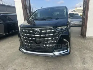 New Toyota Vellfire 2024 Black