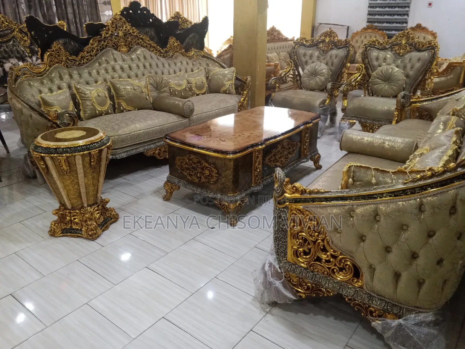 Luxury Egyptian Sofa Chairs