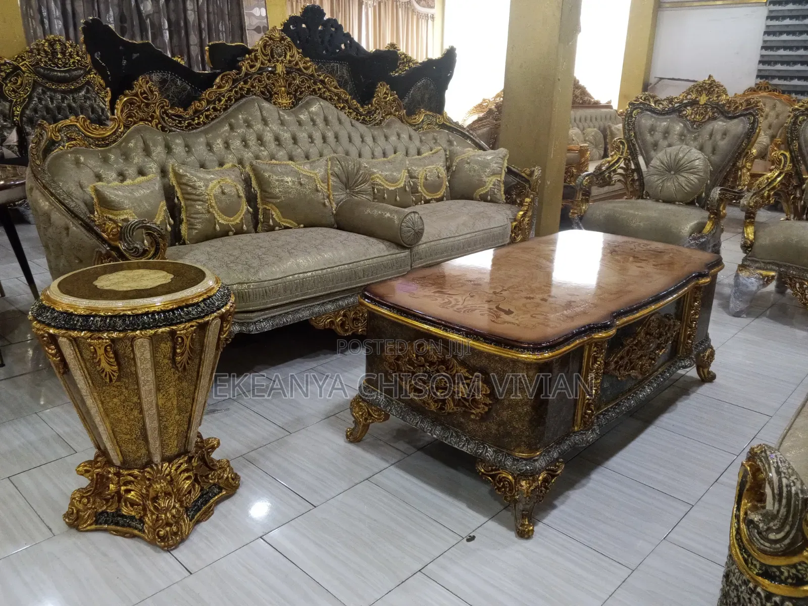 Luxury Egyptian Sofa Chairs
