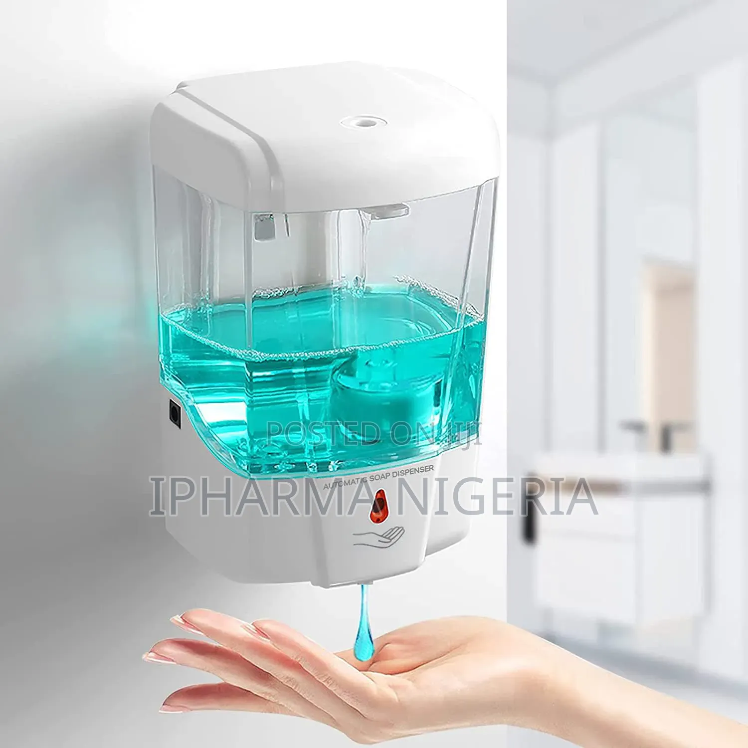 Wall-Mounted Automatic Touchless Liquid Soap Sanitizer Dispenser