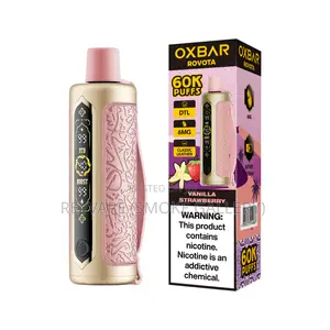 Oxbar Rovota Vanilla Strawberry Puffs Disposable Vape