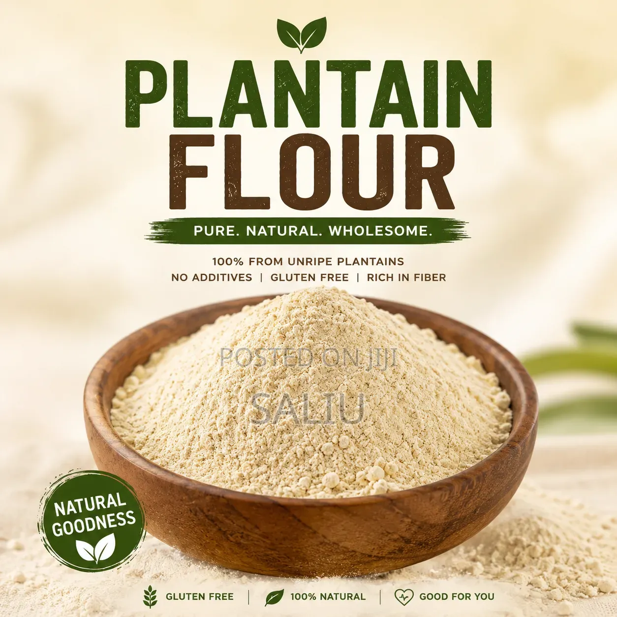 Tohvita Premium Plantain Flour