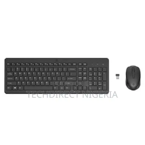 HP 330 Wireless Mouse and Keyboard Combo (Black) - Up to 16