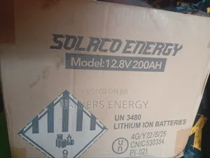 Solaco Energy 12.8V 200Ah LiFePO4 Lithium Battery –Deep Cycle