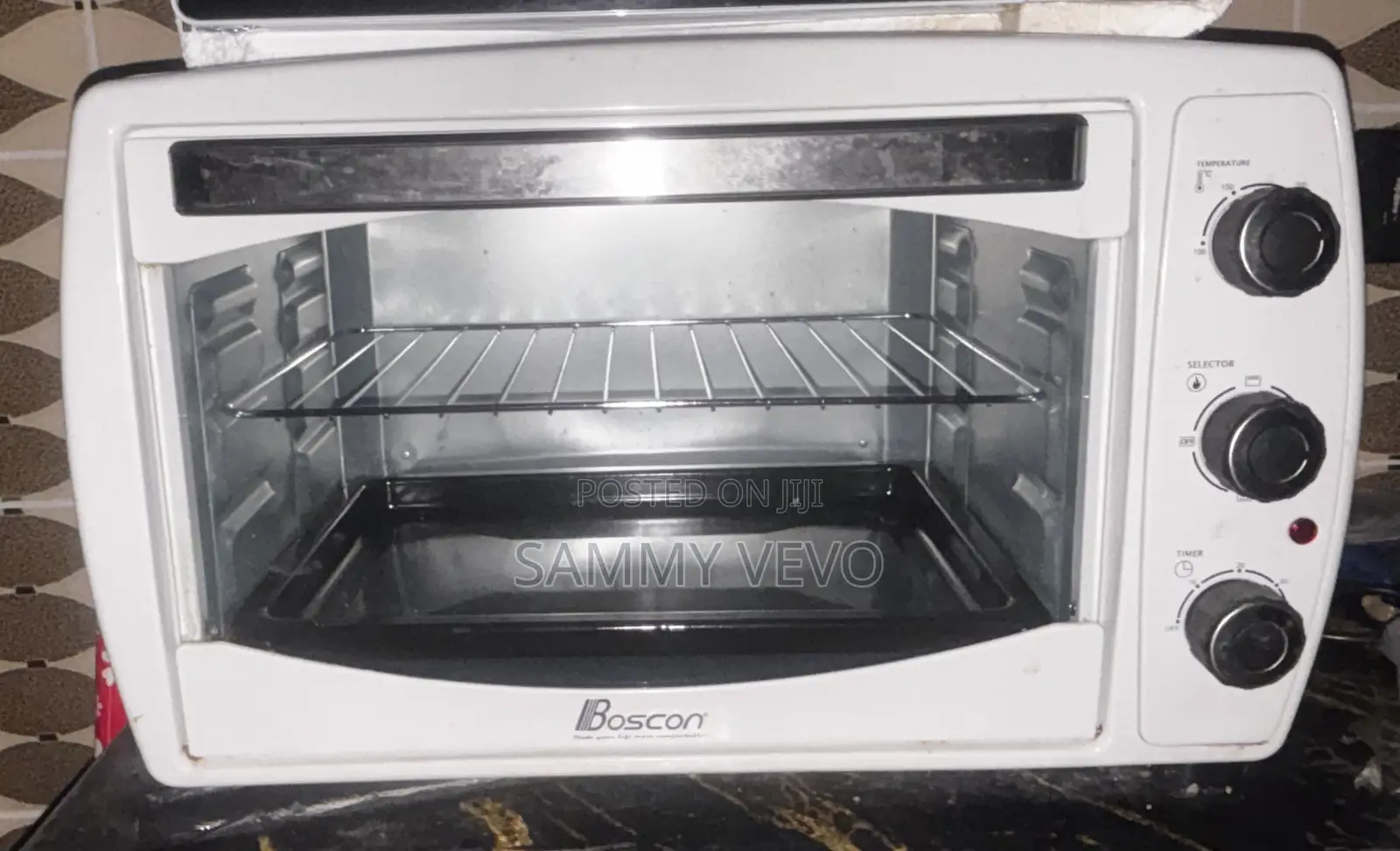 Boscon Electric Oven for Baking, Toasting, and Grilling