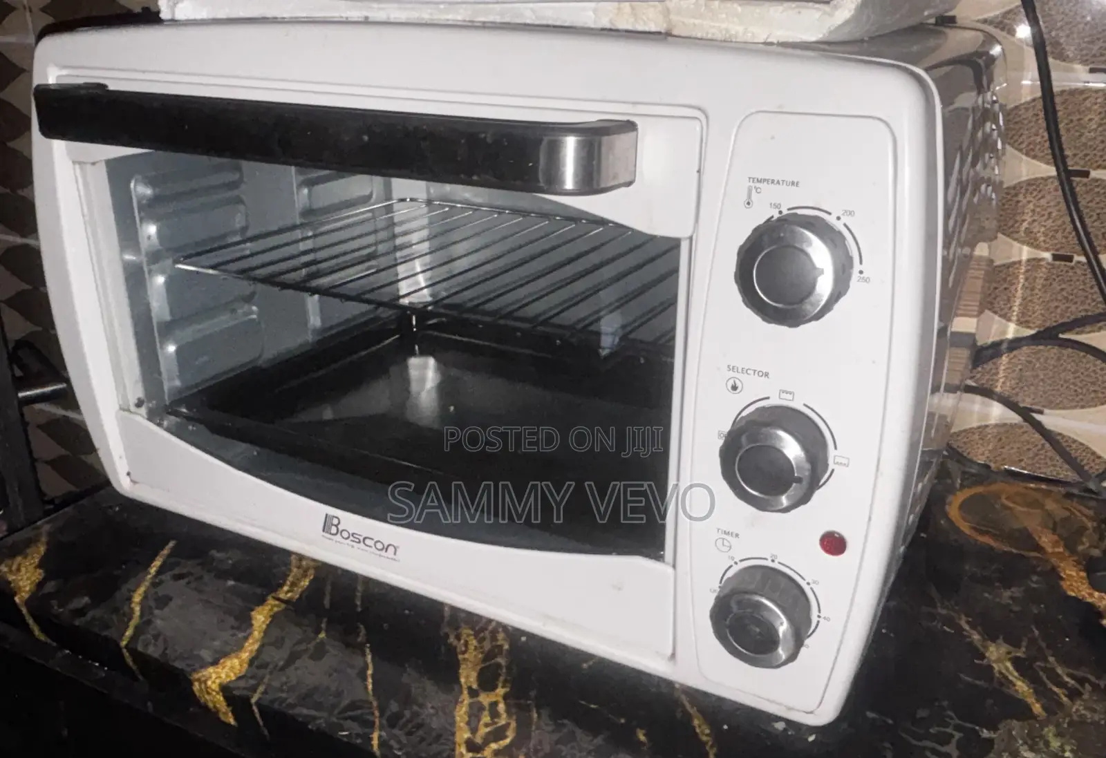 Boscon Electric Oven for Baking, Toasting, and Grilling