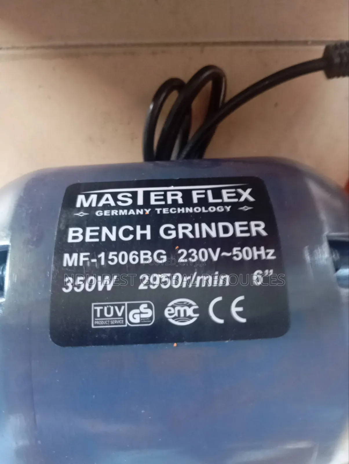 Master Flex 6-Inch Bench Grinder (Model MF-1506BG)
