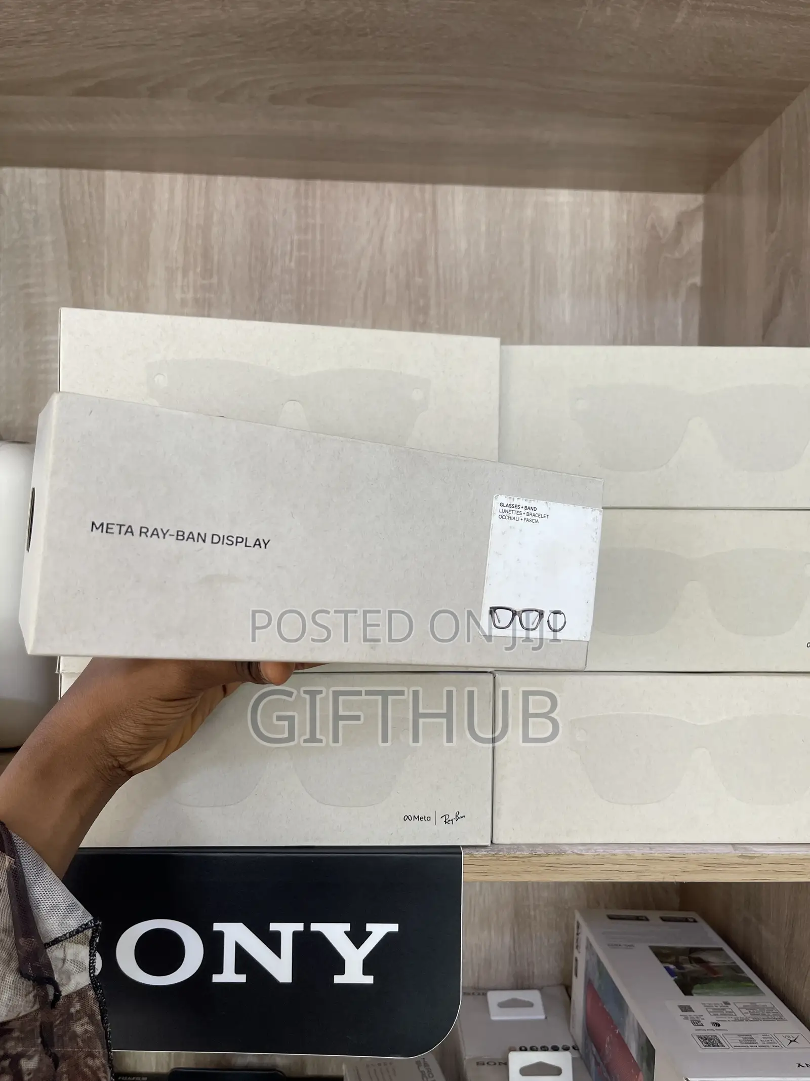 Meta Rayban Display Smart Glasses With Wristband