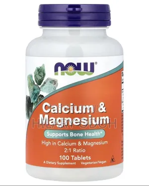 Now Calcium Magnesium 250 Tabs