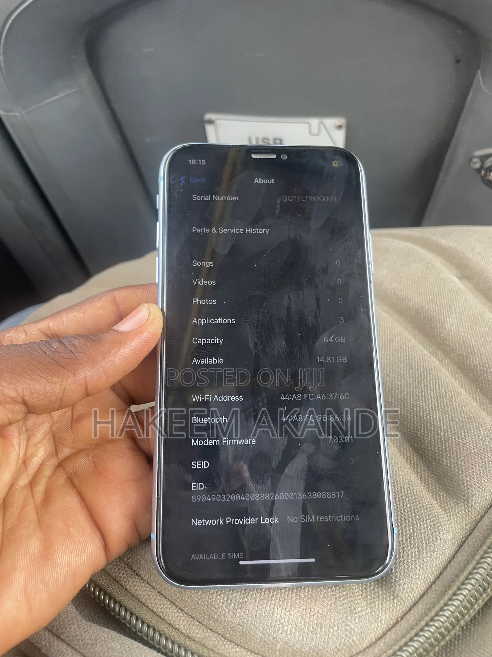 Apple iPhone XR 64 GB Blue