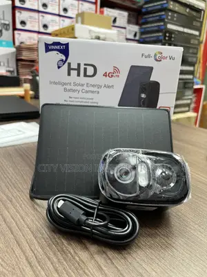 Spy Solar-Powered Security Camera