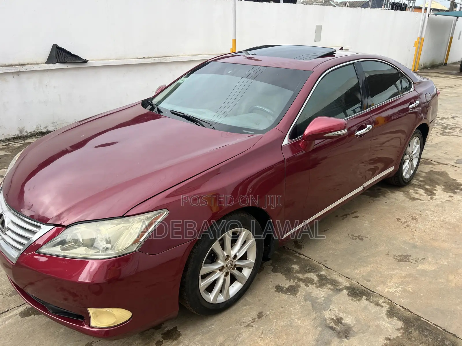 Lexus ES 350 2012 Red