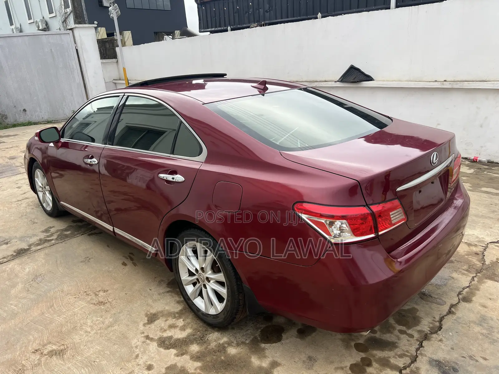 Lexus ES 350 2012 Red
