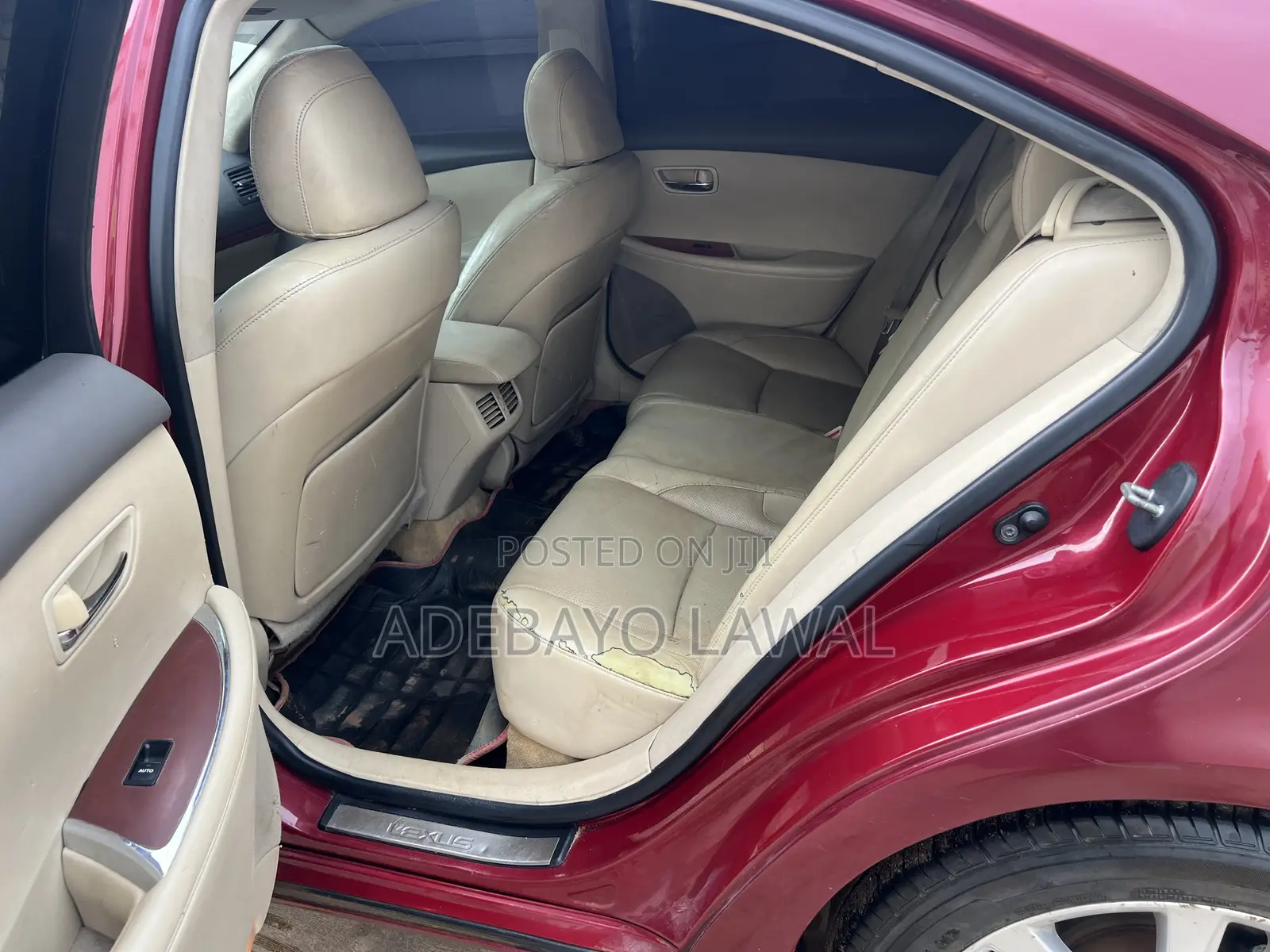 Lexus ES 350 2012 Red