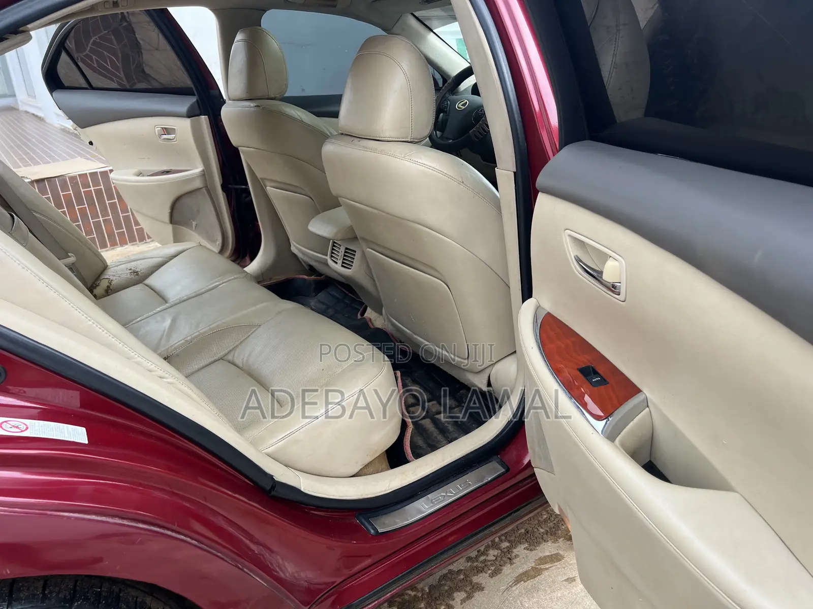 Lexus ES 350 2012 Red