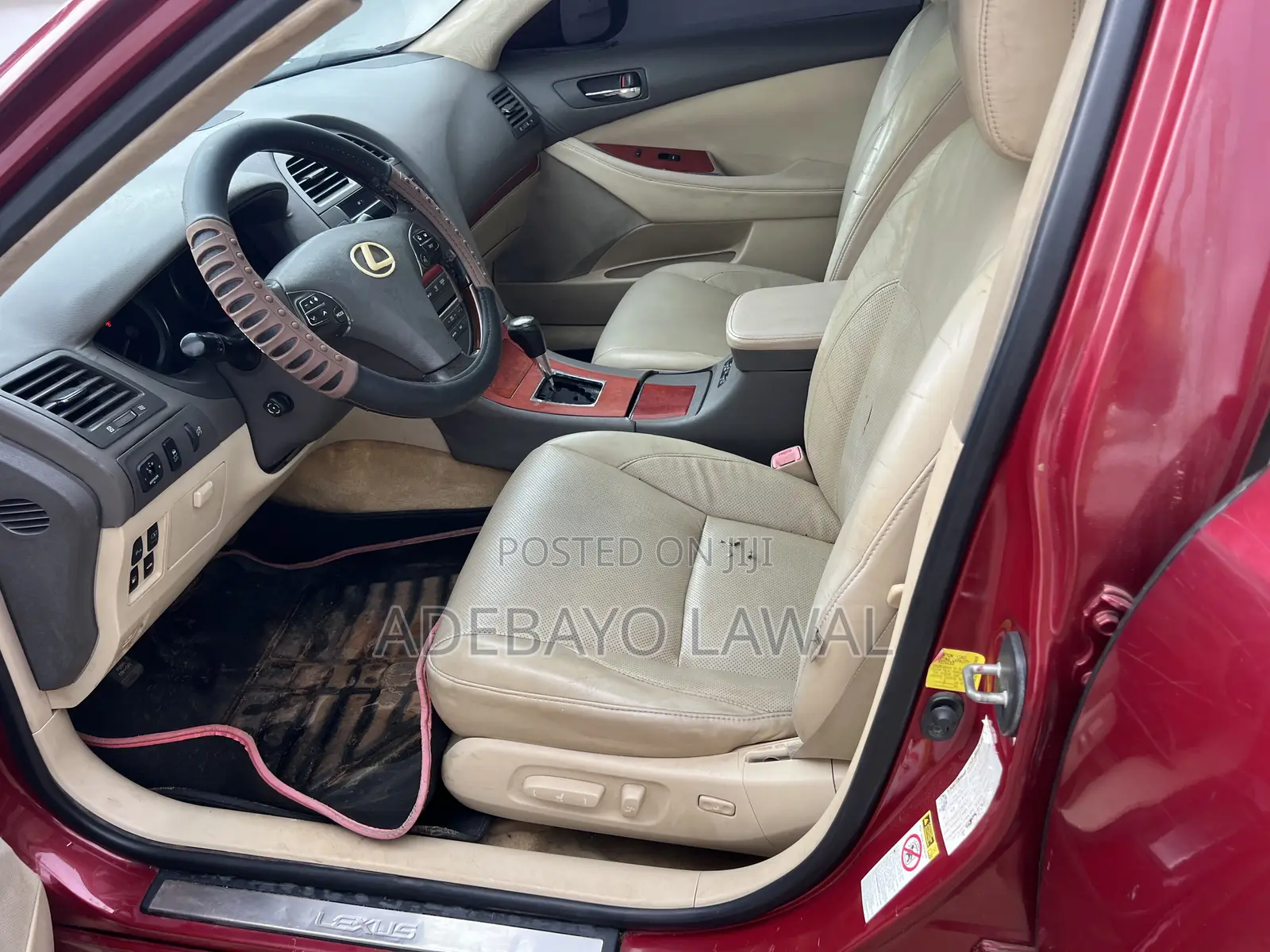Lexus ES 350 2012 Red