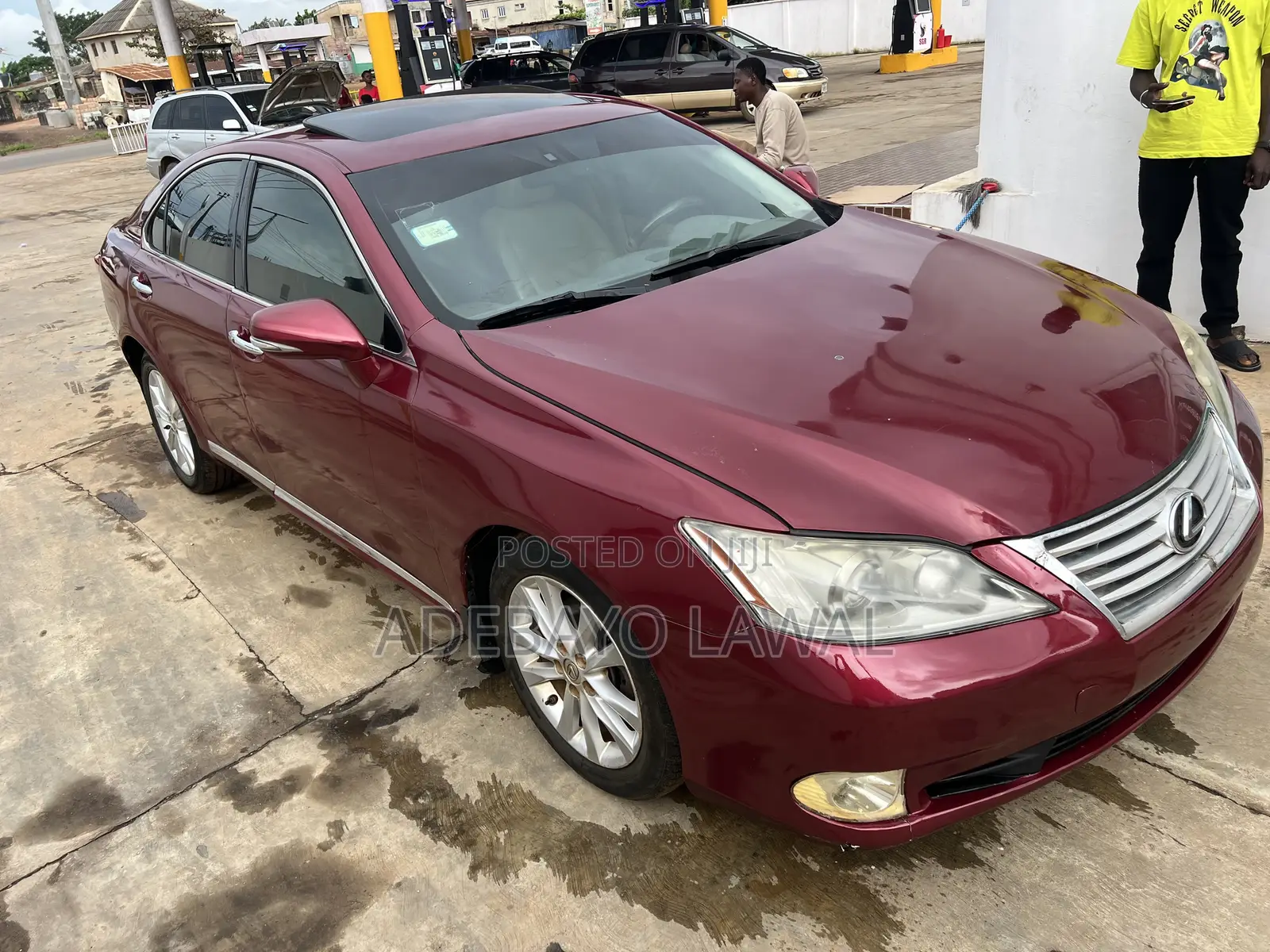 Lexus ES 350 2012 Red
