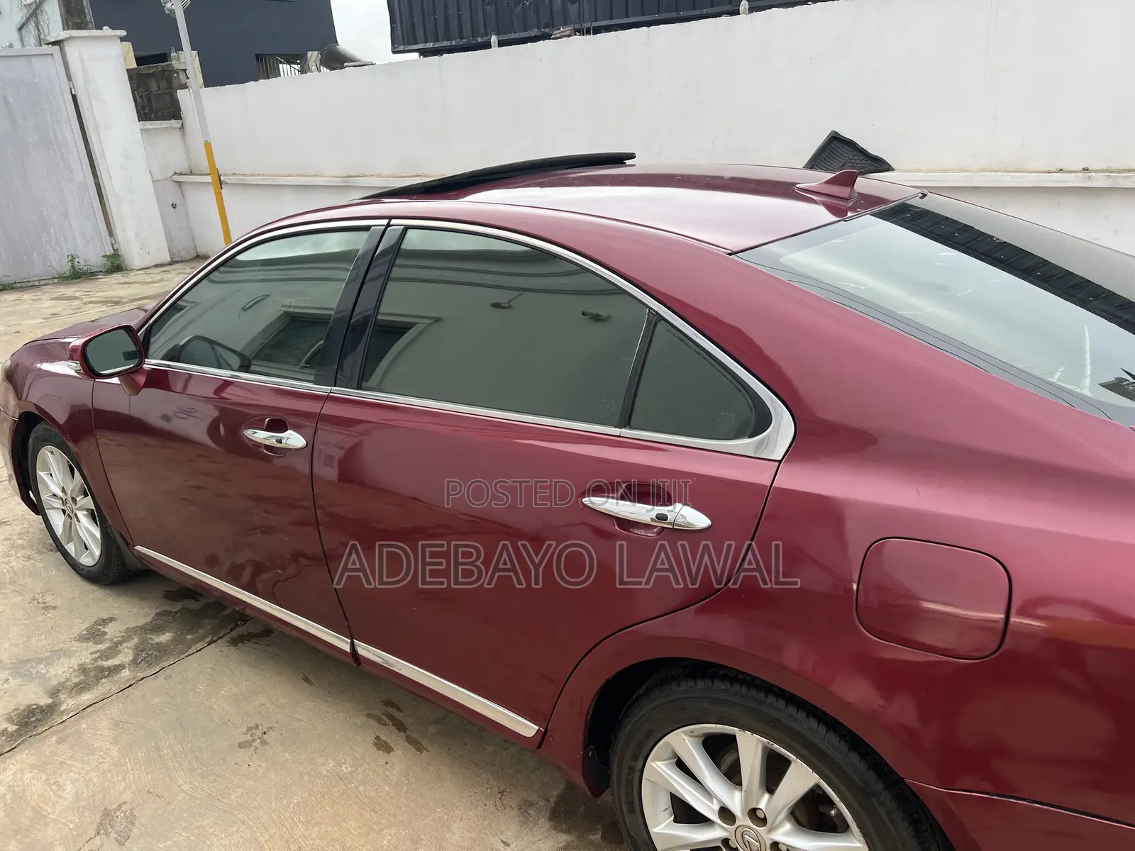 Lexus ES 350 2012 Red