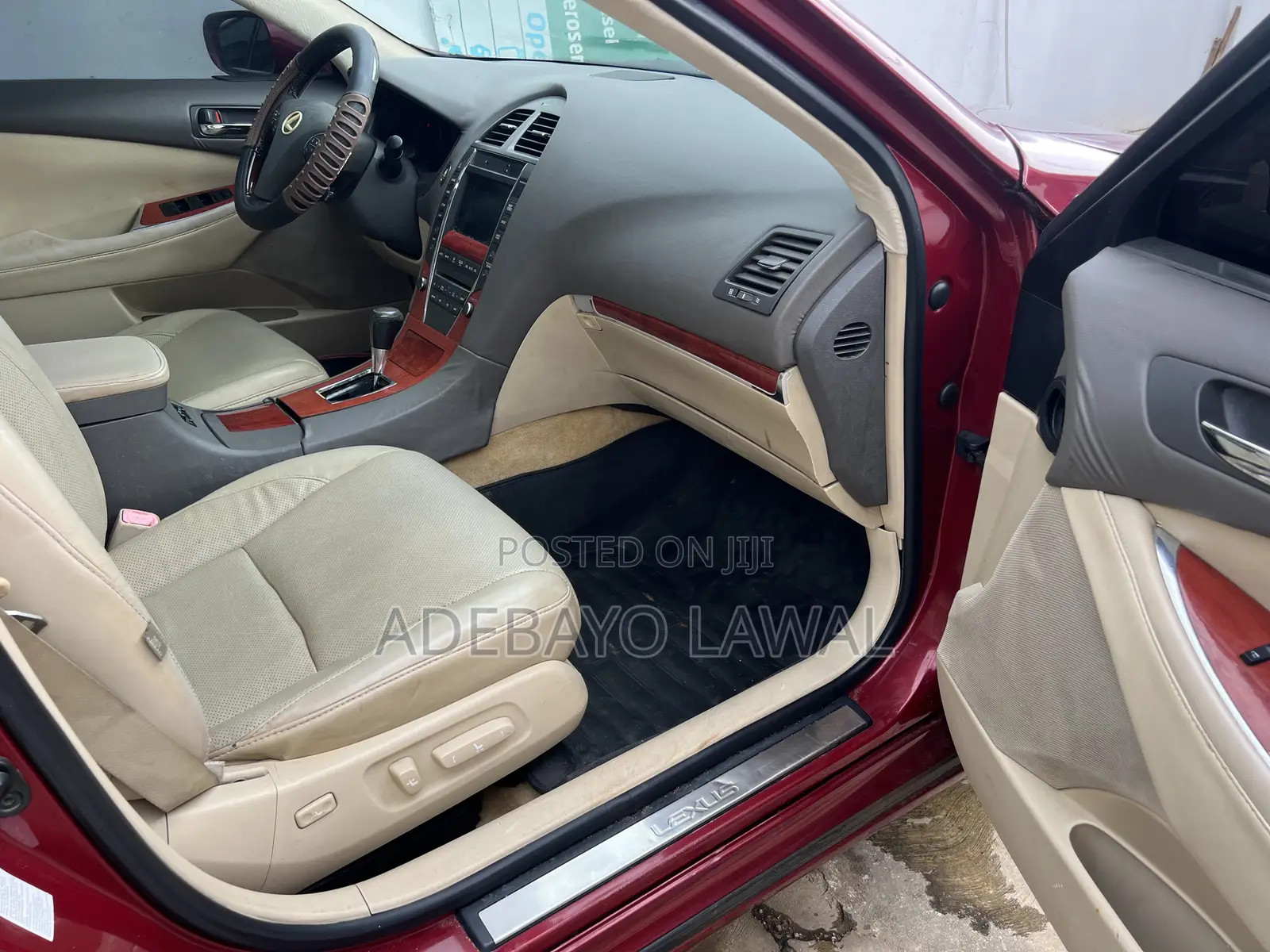Lexus ES 350 2012 Red