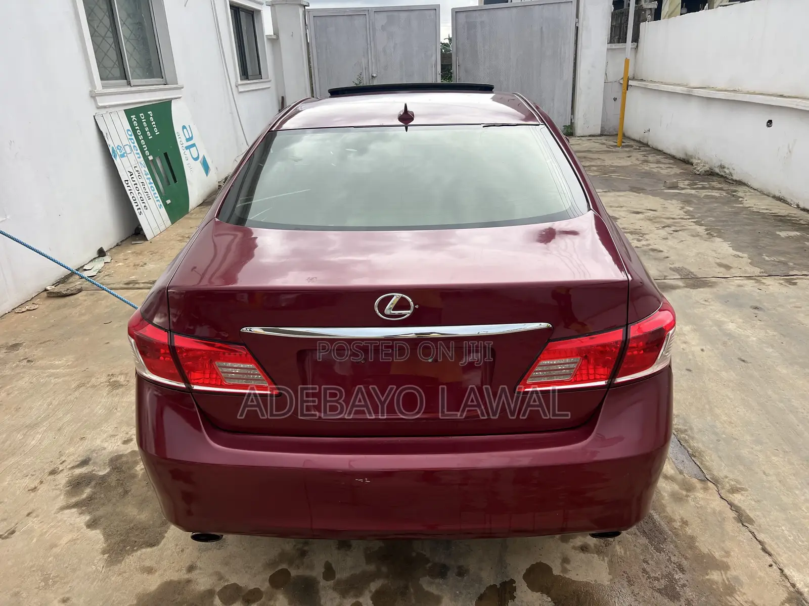 Lexus ES 350 2012 Red