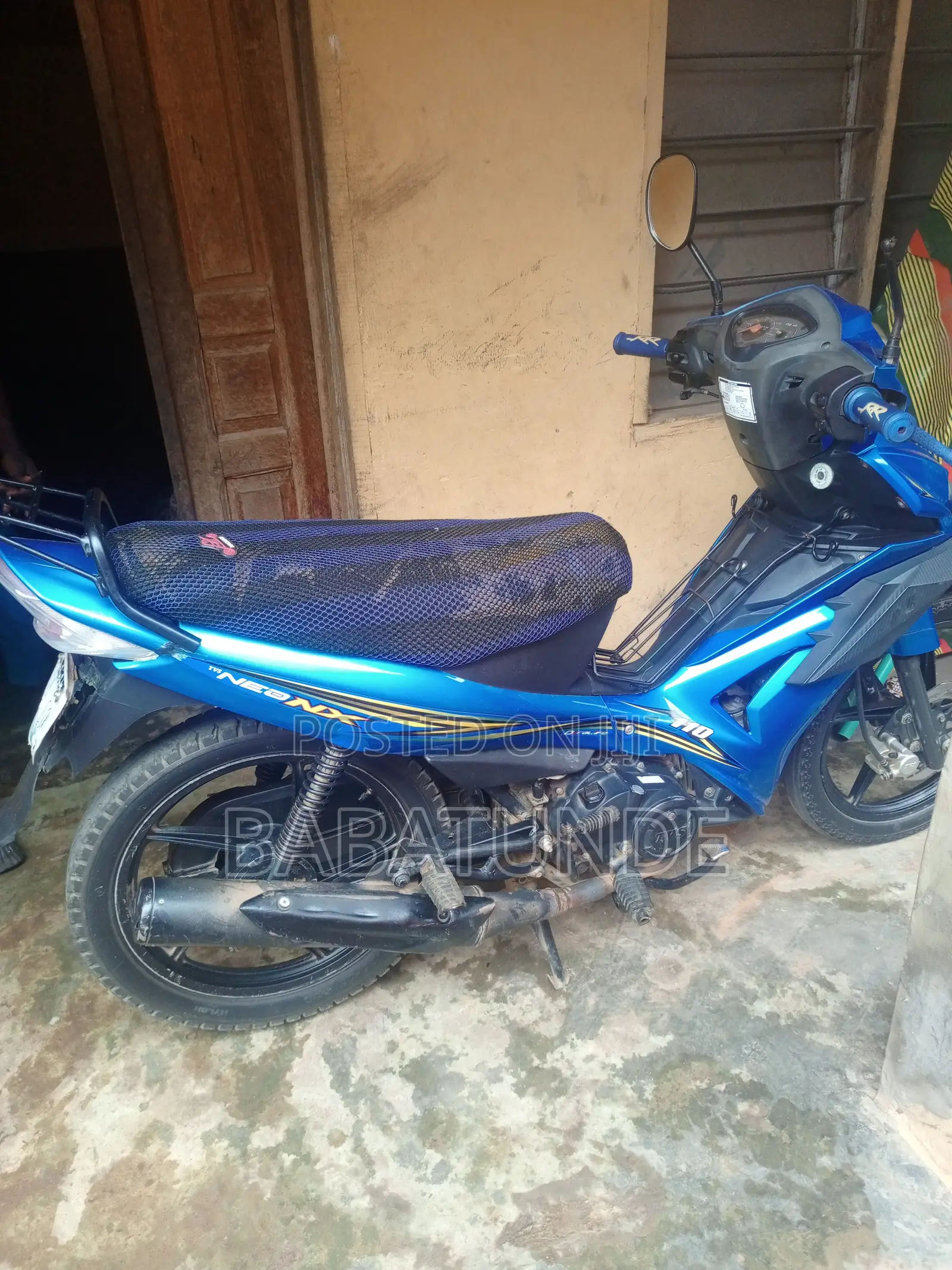 TVS Neo NX 2024 Blue