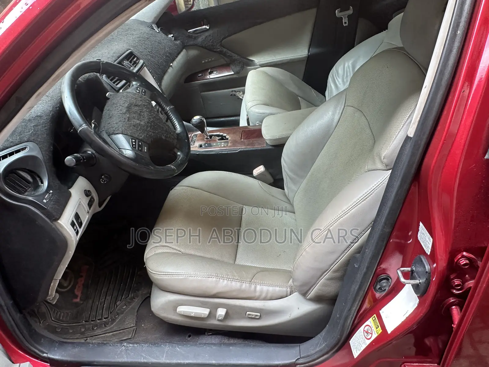 Lexus IS 250 2008 Red