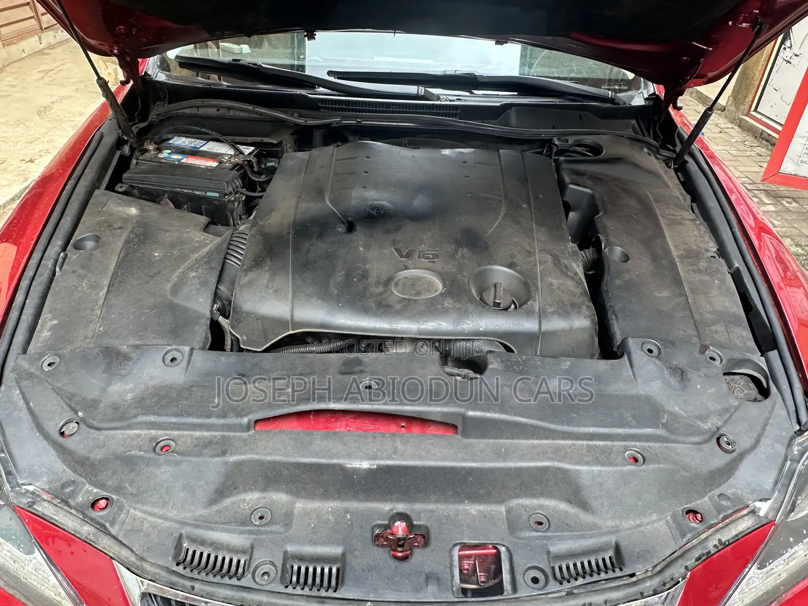 Lexus IS 250 2008 Red