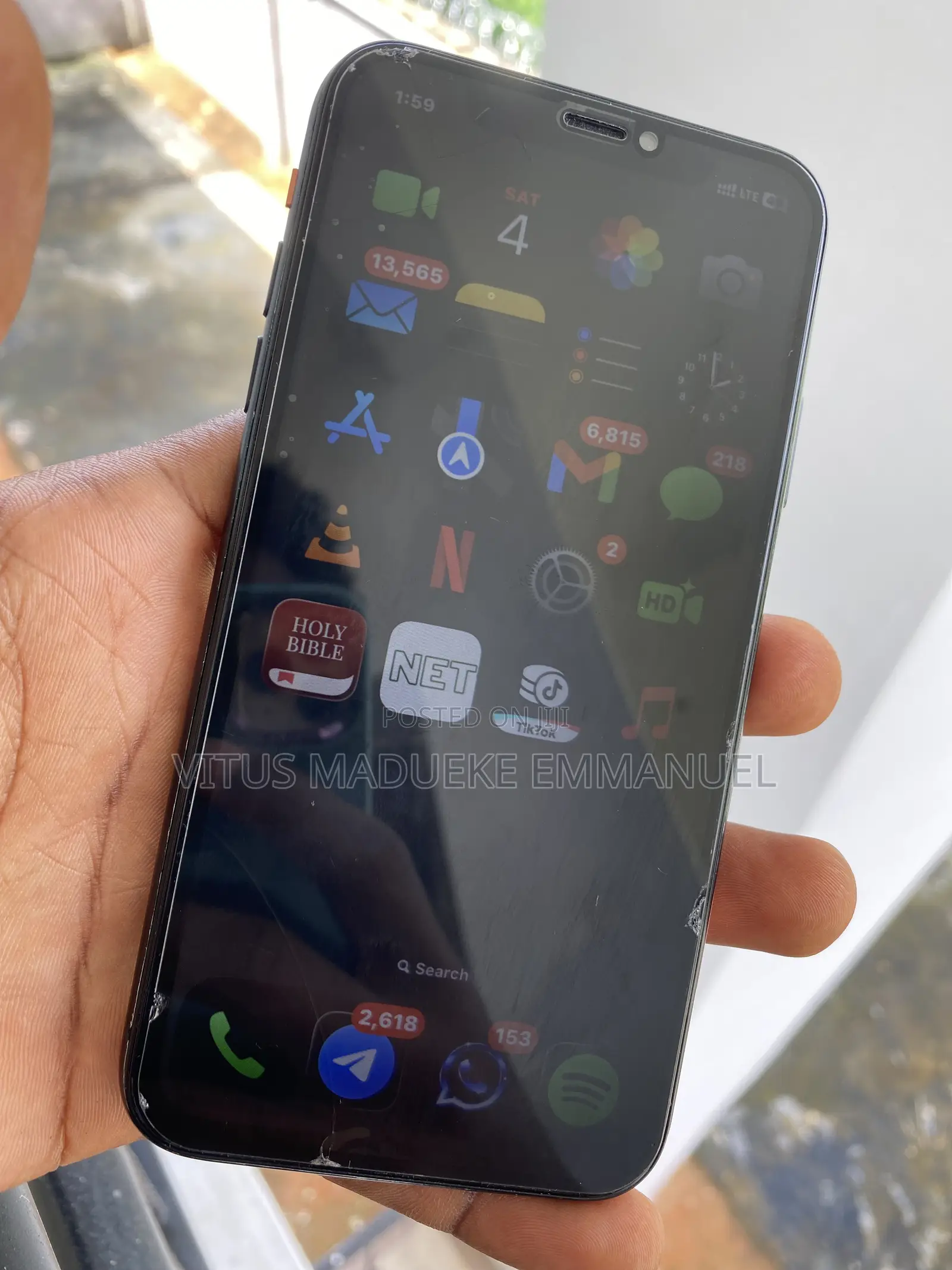 Apple iPhone XR 64 GB Black