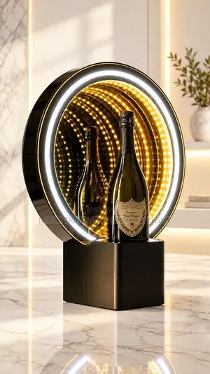 Universal Luxury Bottle Presenter (Illusion Effect Design)