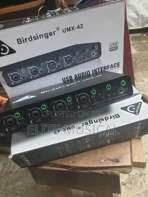 Professional Birdsinger UMX-42 4-Channel Sound Card