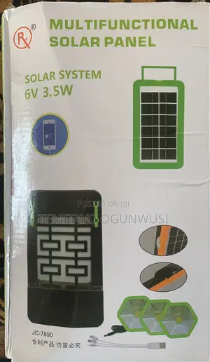 Multifunctional Solar Panel