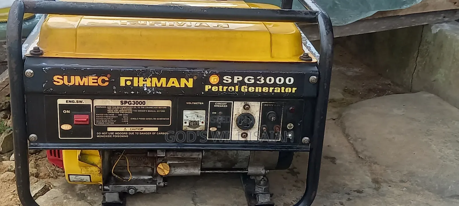 Second Sumec Fireman Hand Generator