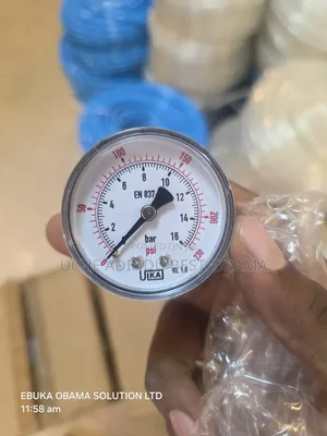 50mm Pressure Gauge 16bar Back Connection 1/4