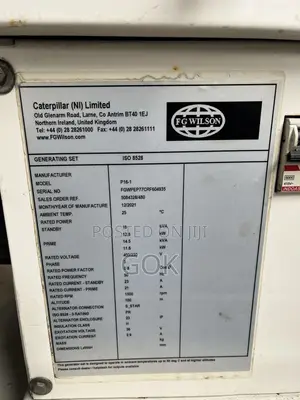 Very Clean Used 15kva Fg Wilson Perkins for Sale