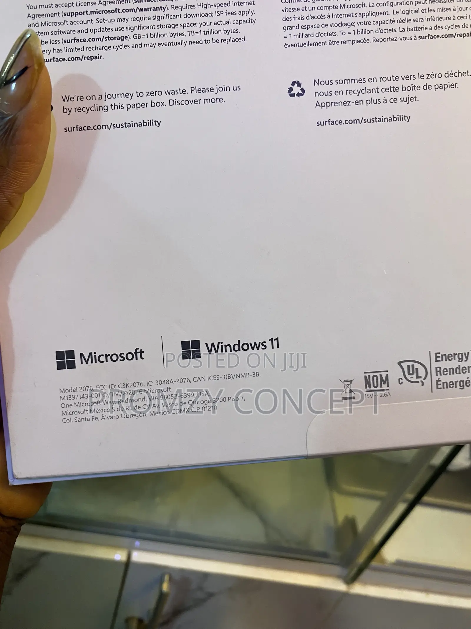 New Microsoft Surface Pro 16GB Qualcomm Snapdragon X Elite SSD 1T